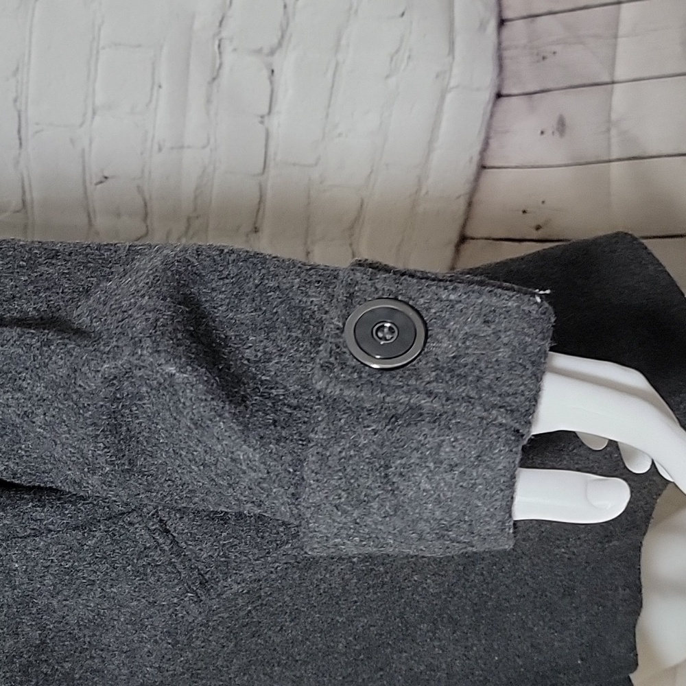 Gray Wool Coat - image 3